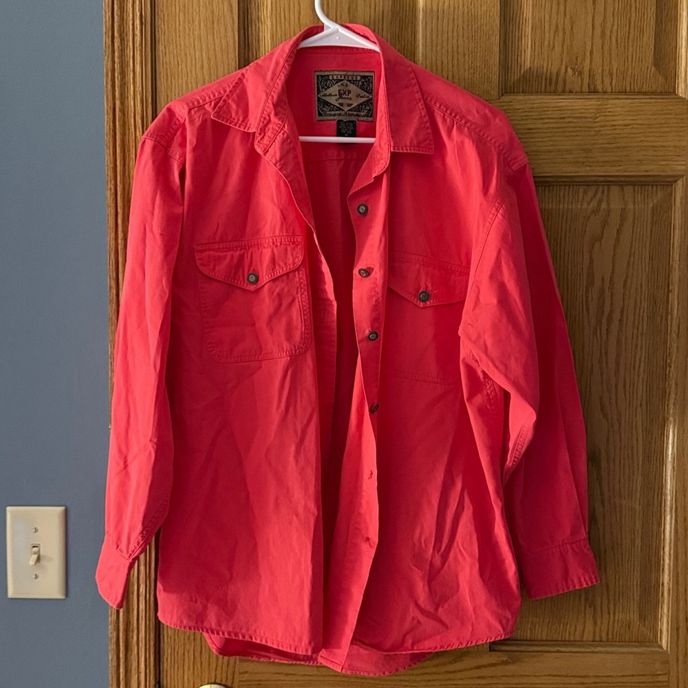 Vintage Express Button Down Blouse 1980s 1990s